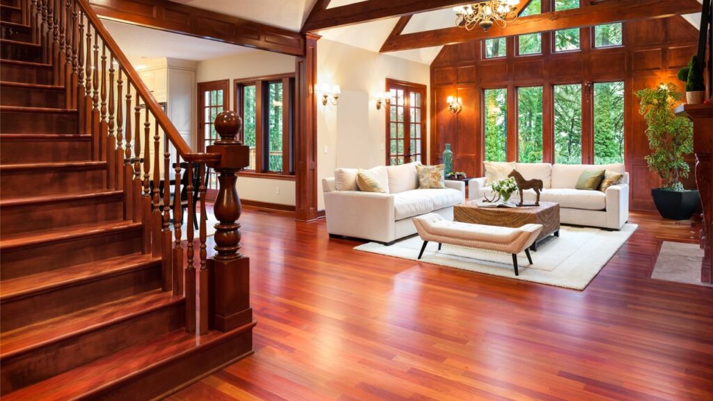 Expert flooring installation team working in Horry County, SC.