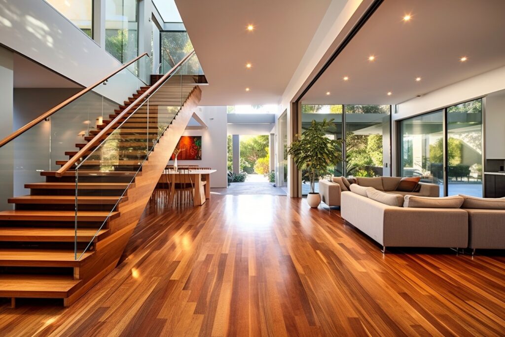 Expert flooring installation team working in Horry County, SC.